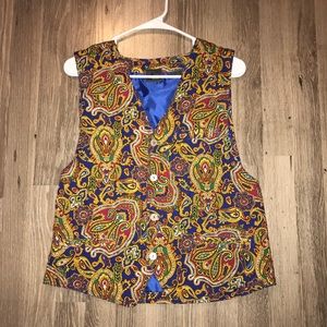 Paisley vest